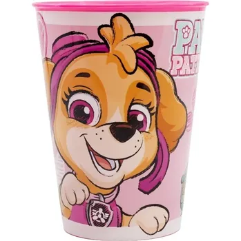 PLASTOVÝ KELÍMEK TLAPKOVÁ PATROLA Stor 74507 pink Velikost: uni