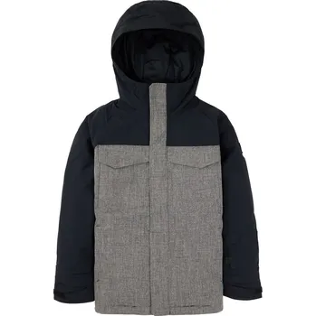 burton Dětská zimní bunda boys covert 2.0 jacket true black/bog heather