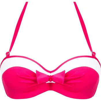 Dámské plavky Plavková podprsenka vyztužená ANTIGEL (EBB7127-08), Barva růžová, Velikost 85B