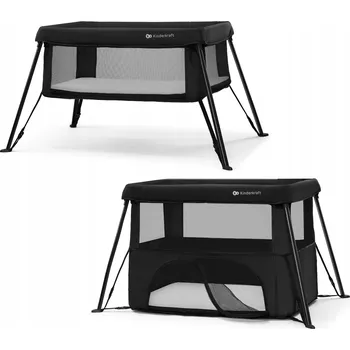 Dětská postýlka Cestovní postýlka Kinderkraft Cami 3v1 černá