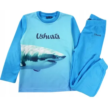 Chlapecké pyžamo Chlapecké pyžamo POLAR ŽRALOK modré 3 F129G