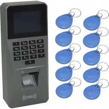 ČTEČKA KÓDŮ RFID ZÁMEK BIOMETRICKÝ PANEL