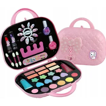 Kosmetická sada HOTOVÝ dárková sada NAROZENINOVÝ SET PRO DĚTI 8-13 LET VELKÝ 42 DÍLNÝ MAKE-UP