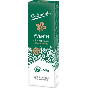 Masážní přípravek Calendula Yven H hojivý gel s heparinem 50g