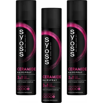 Stylingový přípravek Lak na vlasy extra silný SYOSS Ceramide Complex 900 ml