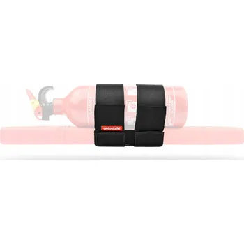 Držák hasicího přístroje a trojúhelníku na suchý zip Autosiatki černý