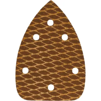 Brusný papír Delta brusný papír Anti-clogg 140x140x80mm, #120, suchý zip, sada 5ks DEDRA DED7941R4