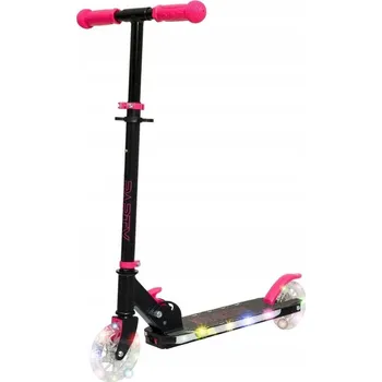 Koloběžka Koloběžka Story LED černá, 2 kolečka