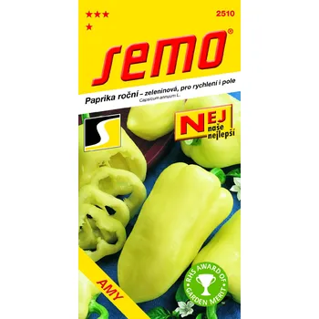 Zahrada Semo Paprika roční - Amy (zeleninová, pro rychlení i pole)