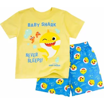 Chlapecké pyžamo PYŽAMO BABY SHARK em 026 sh. žluto - modré boy Velikost: 92