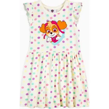 Dívčí šaty ŠATY TLAPKOVÁ PATROLA em 2652 vanilkové Velikost: 2