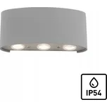 Venkovní nástěnné svítidlo Zuma Line šedé s integrovaným LED zdrojem 39 W