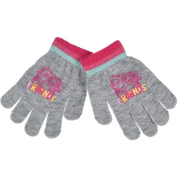 Rukavice RUKAVICE TLAPKOVÁ PATROLA vh 4116 šedé Velikost: uni