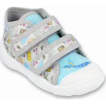 Dívčí tenisky BEFADO DĚTSKÉ BOTY MAXI 212P065 velikost 26 tenisky plátěnky mušle