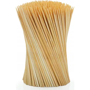 Párátko a napichovátko Bambusové tyčinky na jednohubky 10 cm / 500 kusů