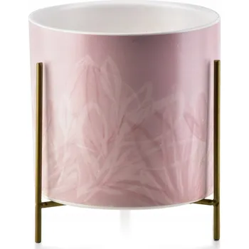 Květináč Vícebarevný keramický Květináč Mondex 12 cm x 12 x 11,7 cm