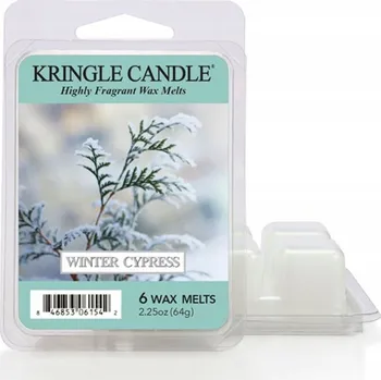 Svíčka Winter Cypruss vosk Kringle Candle