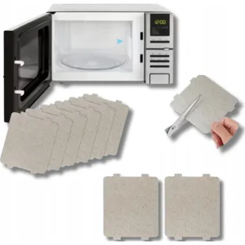 Mikrovlnná trouba Mikowa Plytka Do Mikrofalowki Mica Mikrovlnná trouba 119 x 99 mm 4 ks