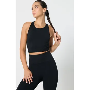 Sinsay - Sportovní top - černá - 439HN-99X - 439HN-99X-L