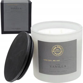 Svíčka Sójová vonná svíčka Wood Vanilla Donika 1 ks