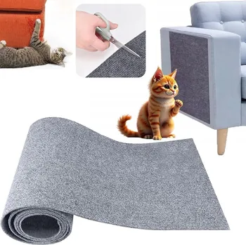 SAMOLEPICÍ Podložka/Škrabadlo pro kočky, ochrana nábytku a sedačky, 200x40cm