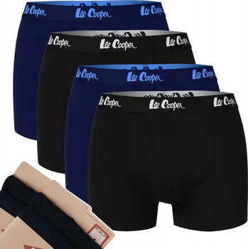 Boxerky LEE COOPER Pánské boxerky 4 ks Velikost XXL