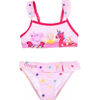 Dívčí plavky PLAVKY PEPPA PIG ev 1885 růžové Velikost: 3