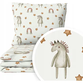 Povlečení Sada povlečení Čtyři Sloni 90 x 120 cm šedá