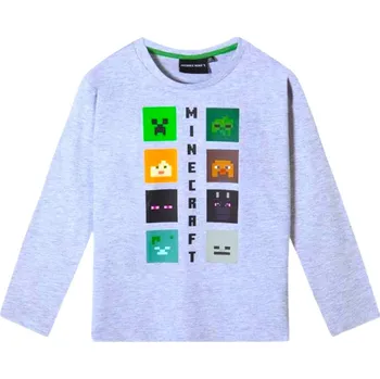 Chlapecké oblečení TRIKO MINECRAFT F UK aw24 54790 - 257 šedé Velikost: 116