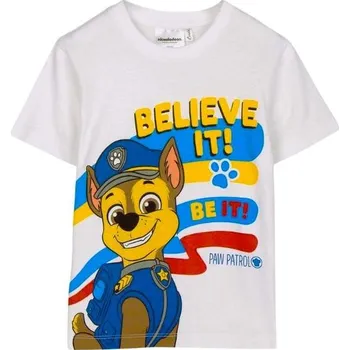 Dívčí oblečení TRIČKO TLAPKOVÁ PATROLA Cer 2900002630 bílé Velikost: 98