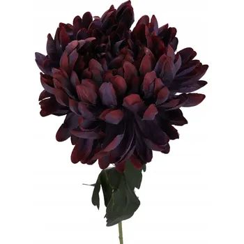 umělá květina UMĚLÝ KVĚT CHRYZANTÉMA FIALOVÁ 70 CM JAKO ŽIVÁ DEKORACE JARO