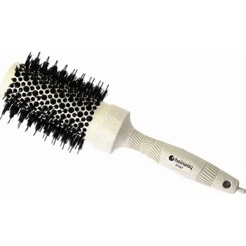 kartáč na vlasy HAIRWAY ORGANICA TERMÁLNÍ KARTÁČ NA ÚPRAVU VLASŮ S KANČÍMI ŠTĚTINAMI 44/74MM