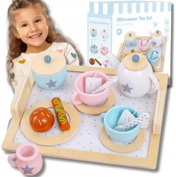 Obraz Dřevěná čajová souprava PLAYTIVE JUNIOR 2+