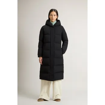 Dámský kabát KABÁT WOOLRICH CLOUD MADISON LONG COAT BLACK