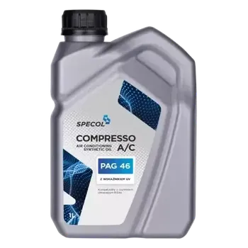 SPECOL COMPRESSO A/C PAG 46 - Syntetický kompresorový olej do klimatizace s UV indikátorem 1L