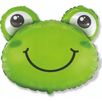 Balónek Fóliový balónek Flexmetal Žába zelená