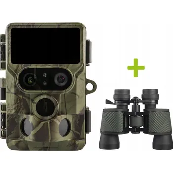 Bezpečnostní kamera Fotopast OXE Tarantula WiFi 4K a dalekohled FOME