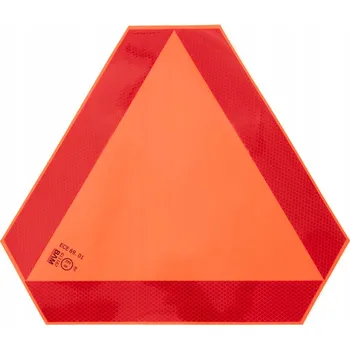 Reflexní nálepka trojúhelník pro pomalu jedoucí vozidla 300x120mm