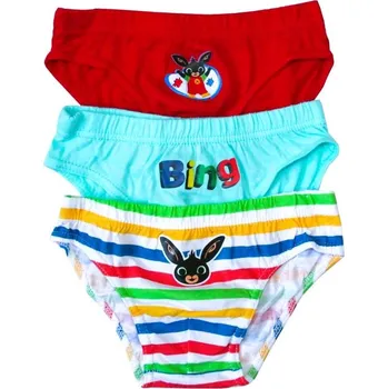 Chlapecké spodní prádlo SADA 3 KS SLIPY BING em 111 Velikost: 2-3