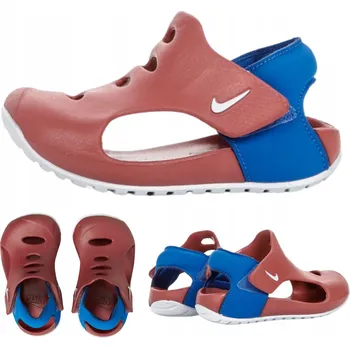 Chlapecké sandály DĚTSKÉ SANDÁLY LEHKÉ POHODLNÉ NIKE SUNRAY PROTECT DH9465 600 vel. 25