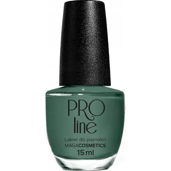Přípravek na nehty Lak na nehty zelený tmavá zeleň podzimní neodprýskává Proline084