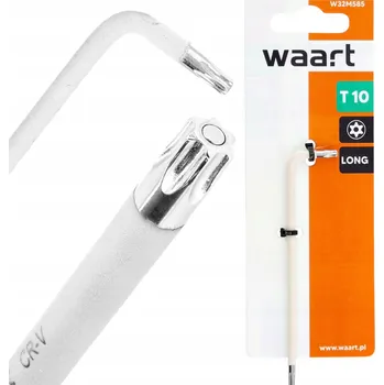 Klíč Torx klíč T10 dlouhý - bílý otvor s magnetem