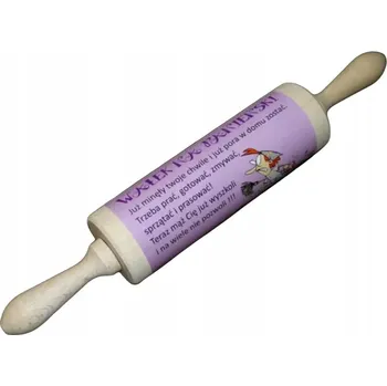 Malířský váleček DŘEVĚNÝ VÁLEČEK NA VÁLEČEK DÁREK NA ROZLUČKU SE SVOBODOU 38 CM, ZÁKLADNÍ SADA