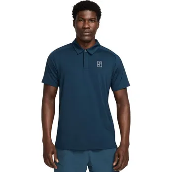 Pánské tričko Pánské tenisové polo tričko Nike Court Advantage Dri-Fit Tennis Modrý (XXL)