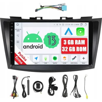 Autorádio 2DIN AUTORÁDIO S NAVIGACÍ ANDROID SUZUKI SWIFT V (5) DSP CARPLAY 3/32 GB LTE