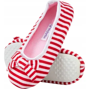 Dívčí bačkory Dětské papuče Wojtyłko červené, velikost 32