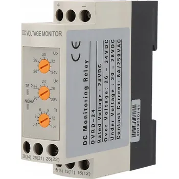 Bezpečnostní kamera DVRD RELÉ SLEDOVÁNÍ NAPĚTÍ MONITOROVÁNÍ NAPĚTÍ DC24V