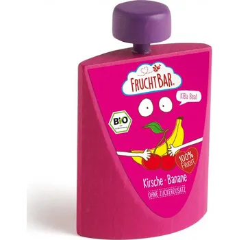 Dřevěná hračka Ovocný příkrm banán višeň