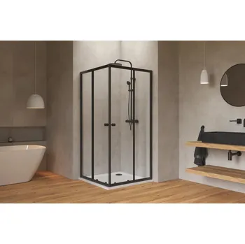 Sprchový kout čtverec 90x90 cm SAT Project SATBKMUQ90CT - SATBKMUQ90CT