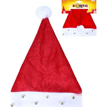 _Ostatní 1_ KARNEVAL Čepice Vánoční s rolničkami dospělá *KARNEVALOVÝ DOPLNĚK*